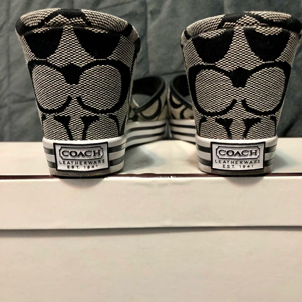 Worn one time Coach shoes.